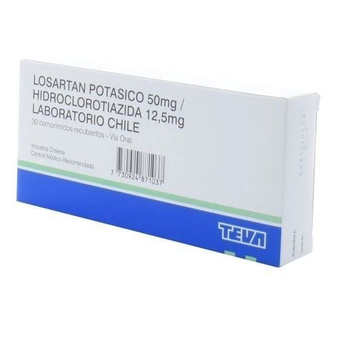 LOSARTAN POTASICO PHS 50 MG 30 COMP