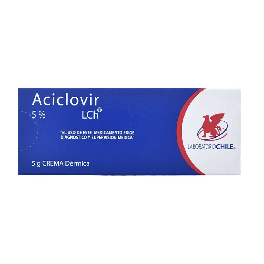 ACICLOVIR 5% CHILE CREMA POMO 5 GR
