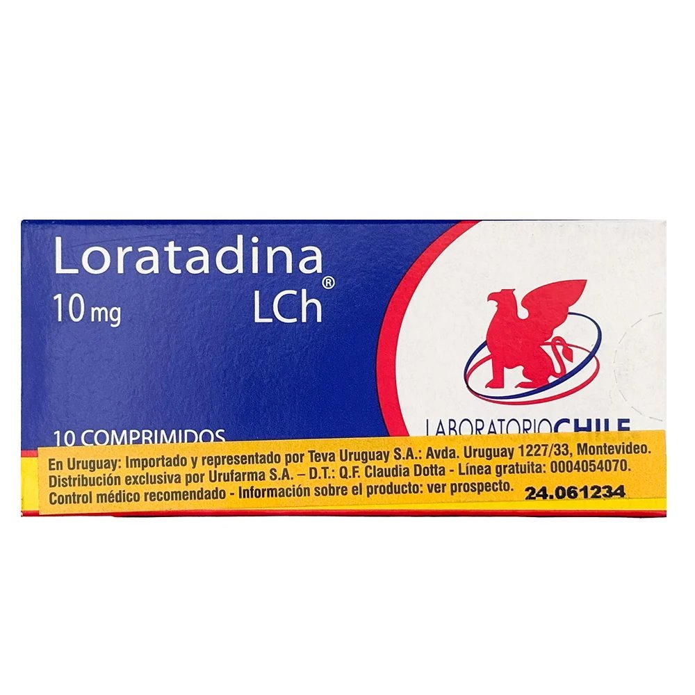 LORATADINA CHILE 10 MG 10 COMP