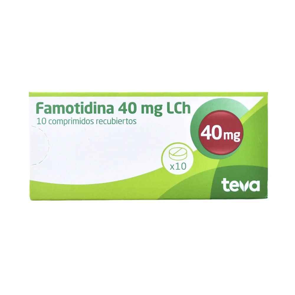 FAMOTIDINA TEVA 40 MG 10 COMP