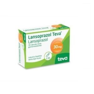 LANSOPRAZOL TEVA 30 MG 30 CAP
