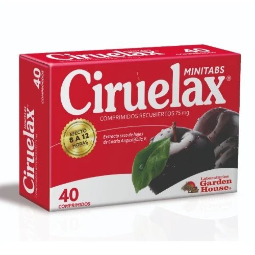 CIRUELAX MINITABS 40 COMP