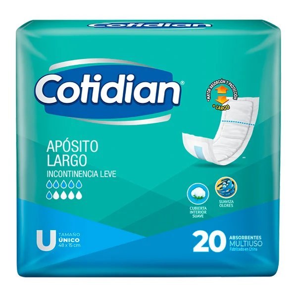 COTIDIAN APOSITO LARGO 20 UND
