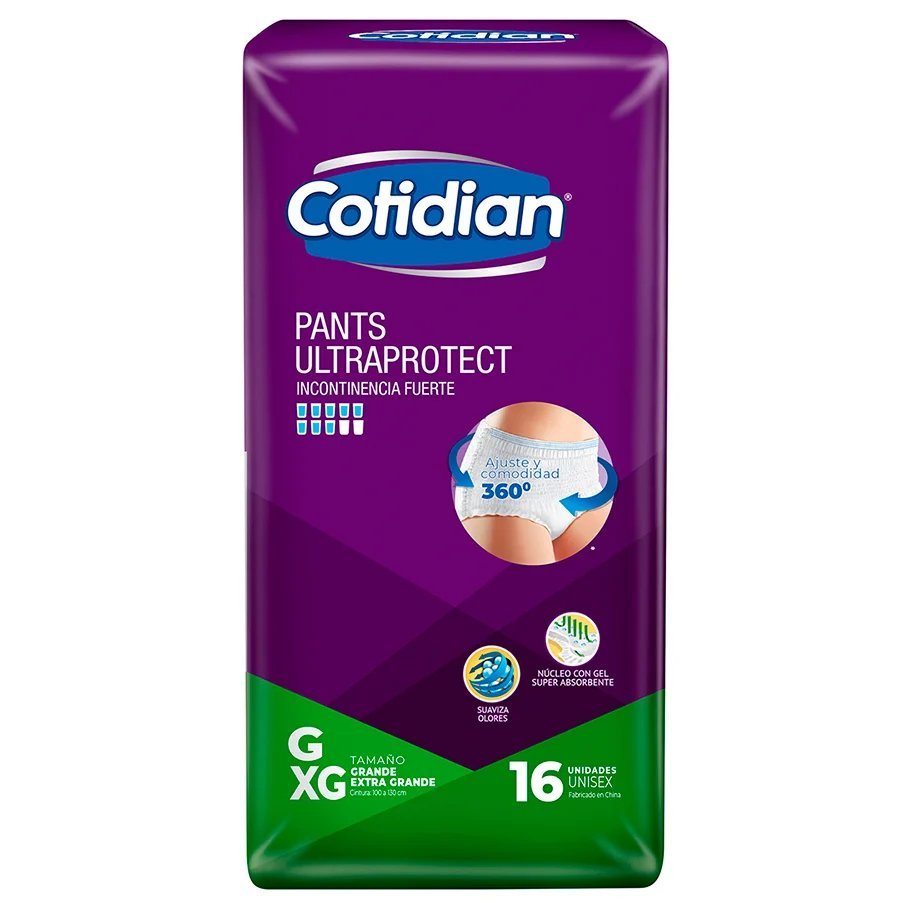 COTIDIAN PANTS ULTRA PROTECT G/XG 16 UND