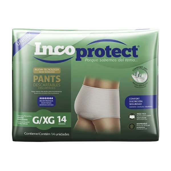 INCOPROTECT PANTS G/XG 14 U