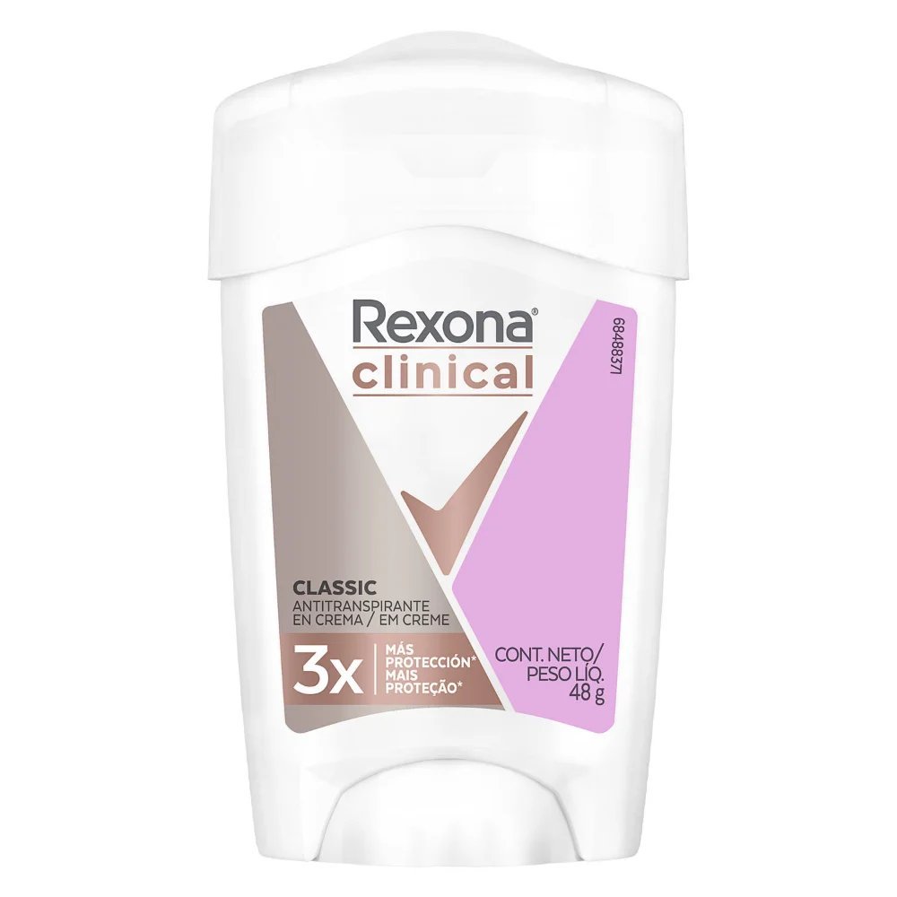 REXONA CREMA DEO AP FEM CLINICAL CLASSIC 48 GR