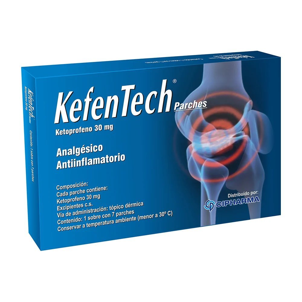 KEFENTECH 7 PARCHES